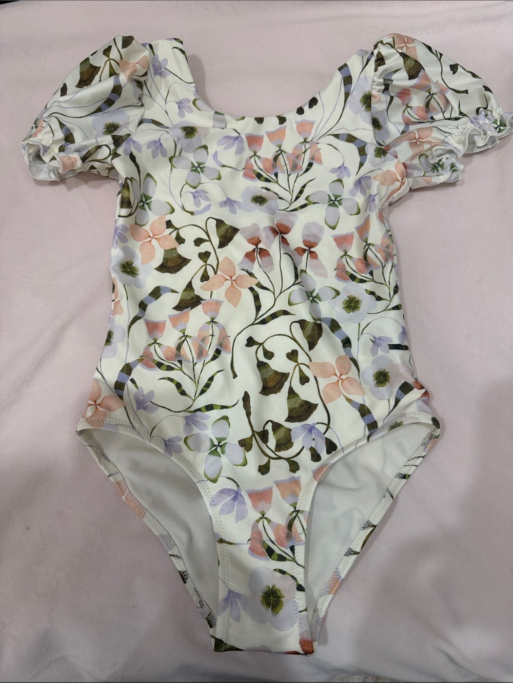 H&M x Georgia Beaumont girls floral print swimsuit